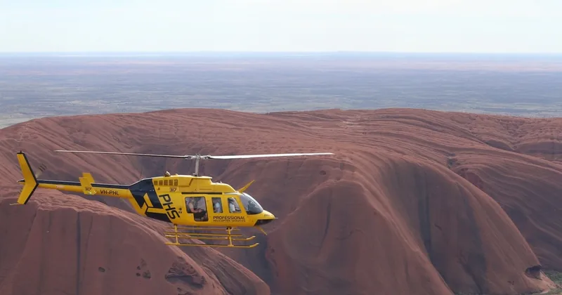 Volo in elicottero di 15 minuti su Uluru