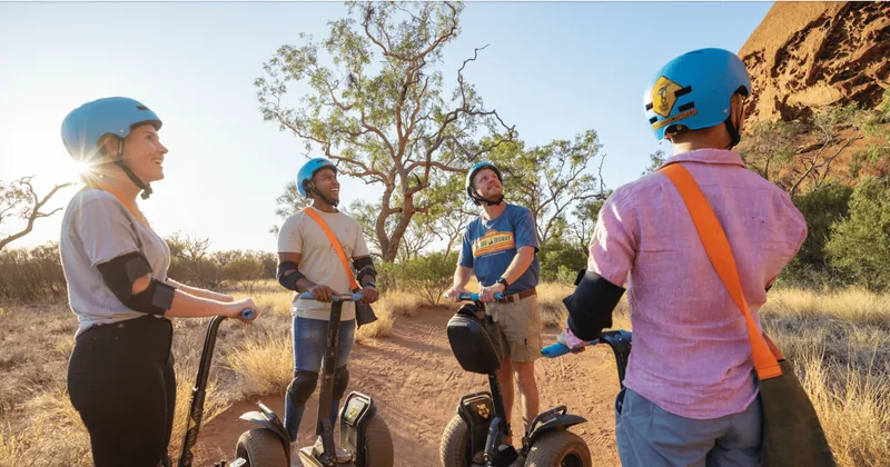 Das Beste vom Uluru: Segway und Wanderung