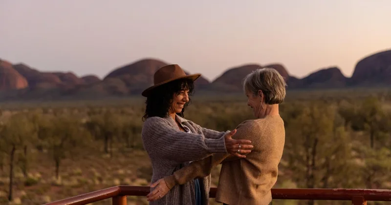 Alba a Kata Tjuta e Valle dei Venti